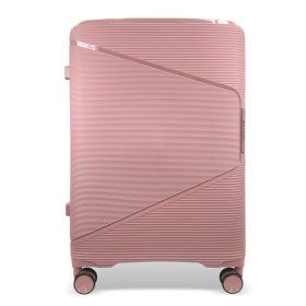   Zellia rosegold közepes méretű, keményfalú bőrönd 65 x 44 x 25 cm