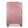 Zellia rosegold keményfalú bőrönd, Ryanair, Wizz Air kabinbőrönd 55 x 40 cm