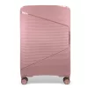 Zellia rosegold keményfalú bőrönd, Ryanair, Wizz Air kabinbőrönd 55 x 40 cm