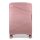 Zellia rosegold keményfalú bőrönd, Ryanair, Wizz Air kabinbőrönd 55 x 40 cm