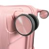 Zellia rosegold 3 db-os, keményfalú bőrönd szett 55-65-75 cm