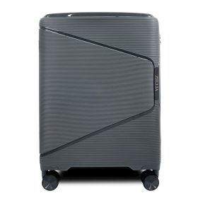   Zellia sötét szürke keményfalú bőrönd, Ryanair, Wizz Air kabinbőrönd 55 x 40 cm