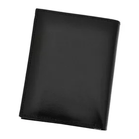   Pierre Cardin férfi bőr pénztárca, fekete RFID 9,5 × 12,5 cm